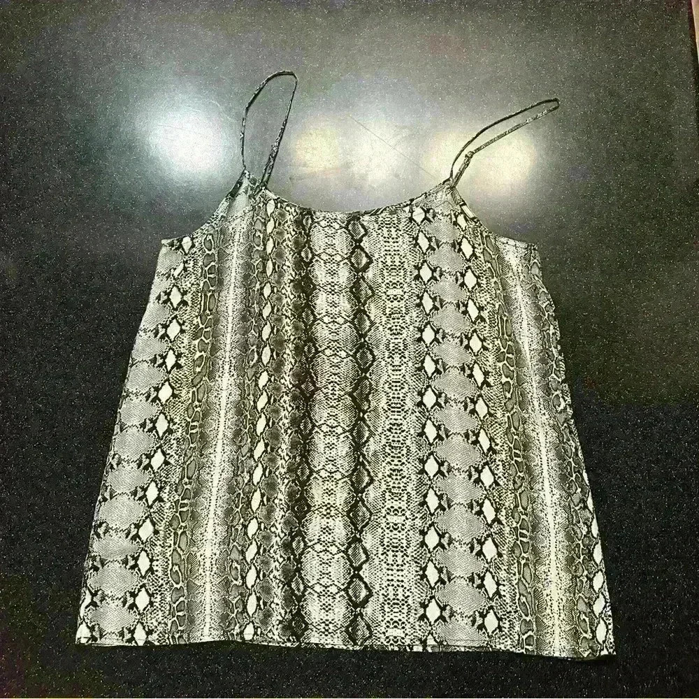 Equipment silk top in snake print - Picture 3 of 6
